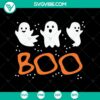 Spooky Boo Halloween SVG with Scary Oct 31 design, perfect for Halloween crafts and decorations.