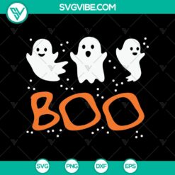 Boo Halloween SVG, Halloween SVG, Scary SVG, Oct 31 SVG