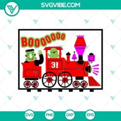 Spooky Halloween-themed SVG design with the word "Boo" in eerie font, ideal for crafts and decorations.