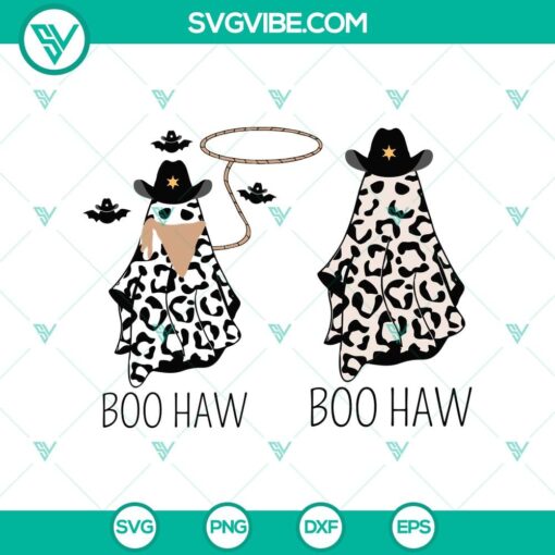 boo haw svg boo cow boy svg boo halloween svg