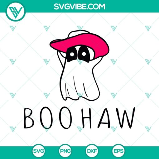 boo haw svg cute ghost svg spooky halloween svg