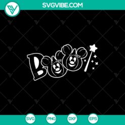 Halloween, SVG Files, Walt Disney SVG, Boo Mickey Head Pumpkin SVG, Boo 15