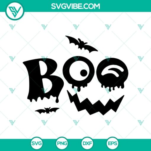 boo pumpkin svg halloween svg scary svg horror svg