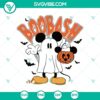 Halloween-themed SVG design with Mickey Mouse ears, perfect for digital crafting projects. Great for Boobash and Halloween celebrations.
