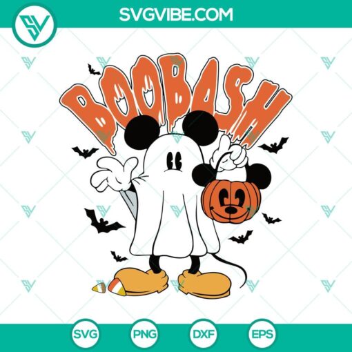 boobash svg mickey boo svg boo halloween svg