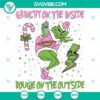 Boojee Grinch SVG DXF EPS PNG Files - Festive Christmas design featuring a stylized Grinch face, ready for digital use.
