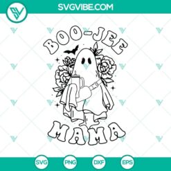 BooJee Stanley Tumbler Inspired Ghost SVG, Halloween SVG File, Halloween Cricut &amp; Silhouette Designs