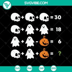 Calculation Halloween SVG, Halloween SVG, Scary SVG, Oct 31 SVG