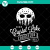 Camp Crystal Lake Counselor 1980 SVG with Horror and Halloween Scary theme, perfect for spooky projects and October designs.