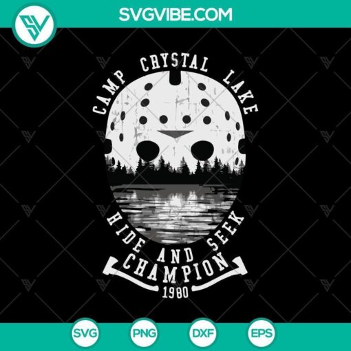 camp crystal lake hide and seek champion svg horror svg halloween svg halloween scary svg