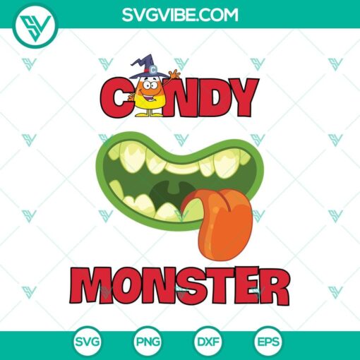 candy monster svg halloween svg scary svg oct 31 svg