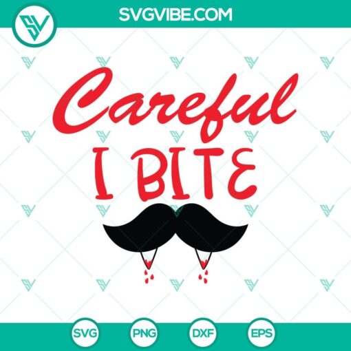 careful i bite svg halloween svg scary svg oct 31 svg