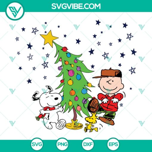 charlie brown christmas svg dxf eps png files