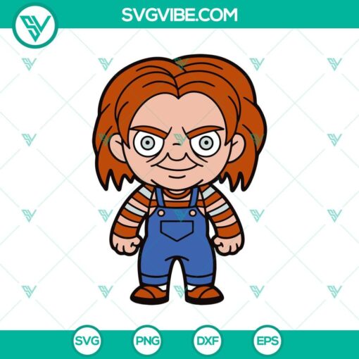 chibi chucky svg halloween svg scary chucky svg horror chucky svg