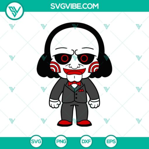 chibi jigsaw svg jigsaw halloween svg jigsaw scary svg jigsaw horror svg