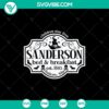 Sanderson Bed & Breakfast SVG with Children Stay Free, Sanderson Sister SVG, and Halloween SVG design for Halloween enthusiasts.