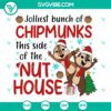 Chip and Dale Christmas Disney SVG | Cute Cartoons Holiday Cut Files 2