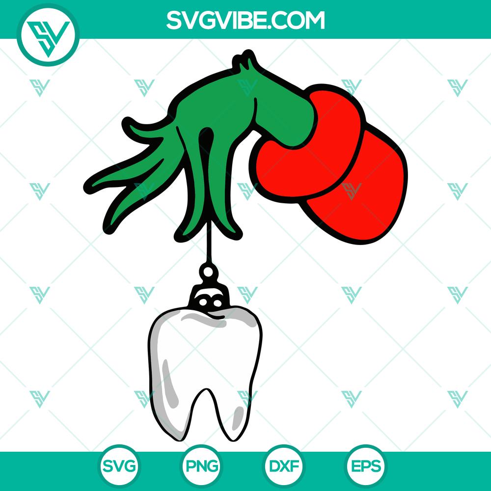 christmas-grinch-tooth-hand-svg-dxf-eps-png-files.jpg Grinch hand holding tooth Christmas SVG DXF EPS PNG files for crafts and projects.