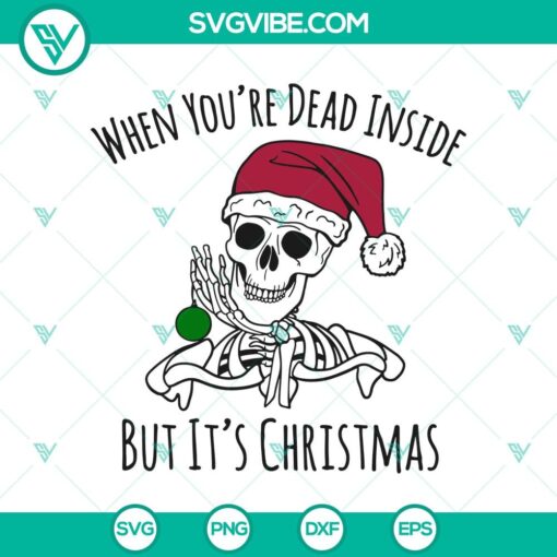 christmas skeleton svg halloween svg scary svg horror svg