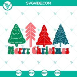 Christmas Tree SVG DXF EPS PNG Files