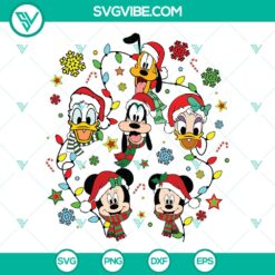 Christmas Walt Disney World SVG | Magical Holiday Trip Cut Files