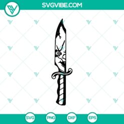 Chucky Knife SVG, Horror Characters SVG, Halloween SVG