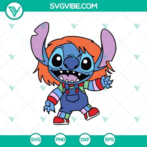 chucky stitch svg horror stitch svg halloween svg