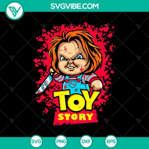 chucky toy story bloody horror movie characters halloween svg halloween svg scary svg horror svg