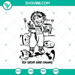 Chucky Toy Story Dark Ending SVG, Chucky SVG, Halloween SVG