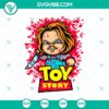 Chucky Toy Story SVG featuring Horror Characters perfect for Halloween theme.