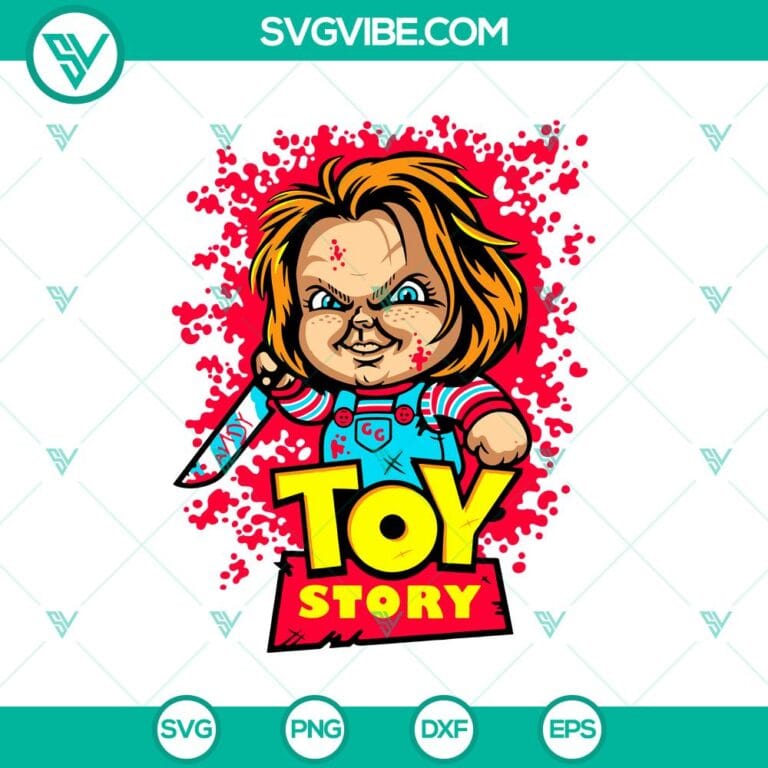 Chucky Toy Story SVG, Horror Characters SVG, Chucky Halloween SVG - SVG ...