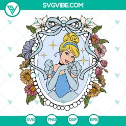 Cinderella Mirror Bow SVG | Disney Princess Cinderella Cut Files