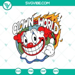 Halloween, SVG Files, Clown World SVG, Clown Fire SVG, Cartoon SVG Cartoon SVG, 1