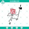 Come In For A Bite SVG design with Halloween and scary elements, perfect for October 31 celebrations.
