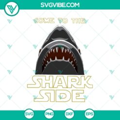Come To The Shark Side SVG, Halloween SVG, Scary SVG, Horror SVG