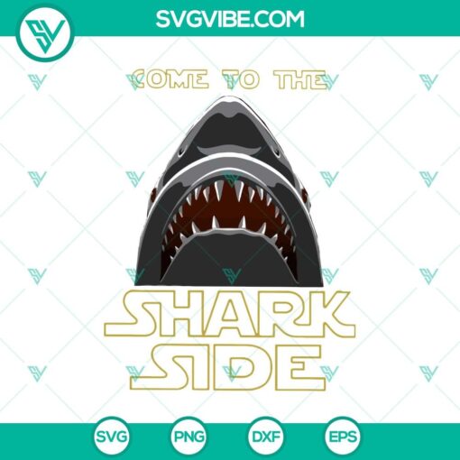 come to the shark side svg halloween svg scary svg horror svg