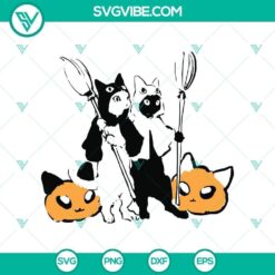 Couple Cat Halloween SVG, Horror SVG, Halloween SVG, Halloween Scary SVG