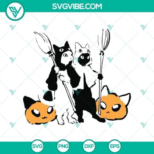 couple cat halloween svg horror svg halloween svg halloween scary svg