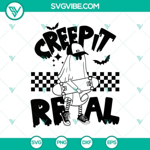 creep it real svg funny ghost svg funny halloween svg 1