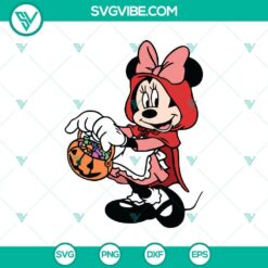 Halloween, SVG Files, Walt Disney SVG, Cute Minnie Cinderella SVG, Disney 8