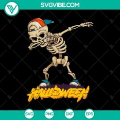 Dabbing Skeleton SVG, Horror SVG, Halloween SVG, Halloween Scary SVG