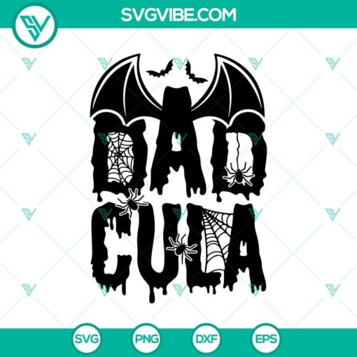 dadcula svg dracula svg halloween svg