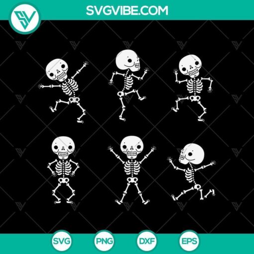 dancing skeletons funny halloween svg horror svg halloween svg halloween scary svg