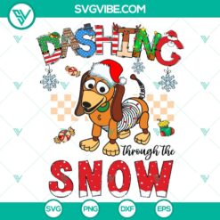 Dashing Through The Snow SVG DXF EPS PNG Files