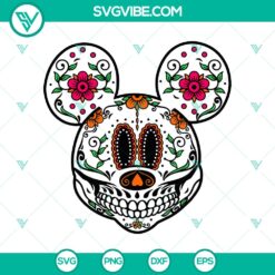 Halloween, SVG Files, Walt Disney SVG, Day of the Dead SVG, Mickey Mouse SVG, 1