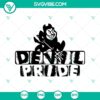 Devil Pride SVG featuring a funny Halloween design. Perfect for spooky themed projects.