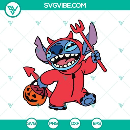 devil x stitch svg stitch halloween svg devil svg