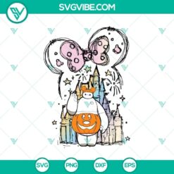 Disney Baymax Fall Castle SVG DXF EPS PNG Cut Files, Halloween SVG File, Halloween Cricut &amp; Silhouette Designs