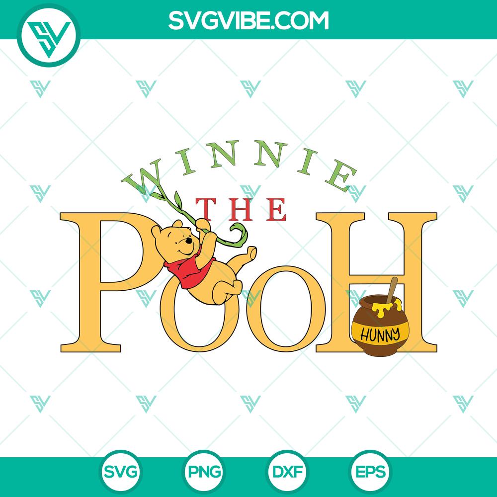 Disney Bear Winnie the Pooh SVG | Classic Pooh Cut Files Disney Bear Winnie the Pooh SVG | Classic Pooh Cut Files
