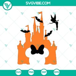 Halloween, SVG Files, Walt Disney SVG, Disney Castle Halloween SVG, Tinker Bell 22